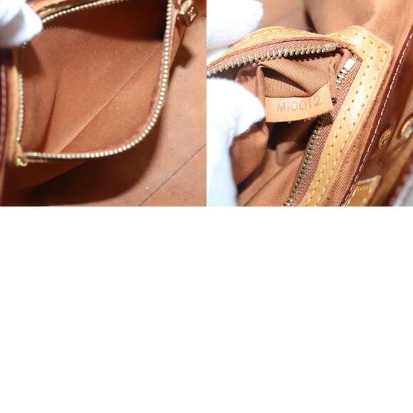 LOUIS VUITTON Monogram Vernis Reade PM Hand Bag Bronze M91146 - Picture 12 of 12